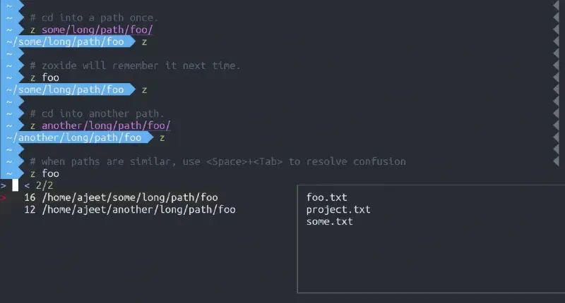 Featured image of post zoxide 使用感受